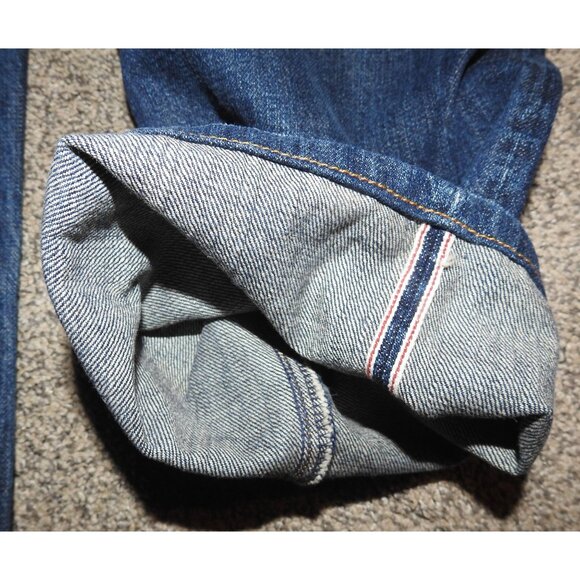 3x1 NYC M4 Selvedge 5 Pocket Button FLy Denim Jeans Made In USA Mens Size 36 - Picture 12 of 13